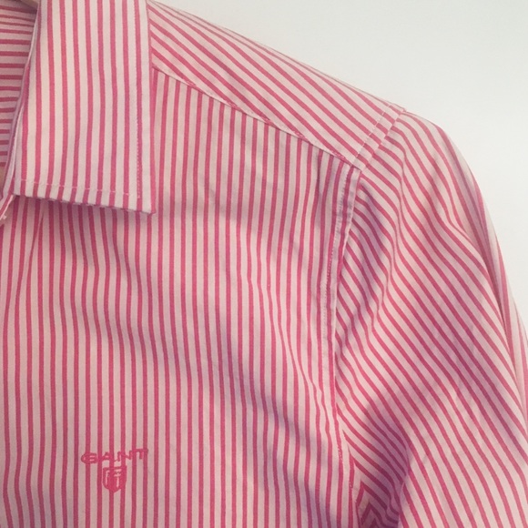 Gant shirt. Pink strips size M - Picture 3 of 3